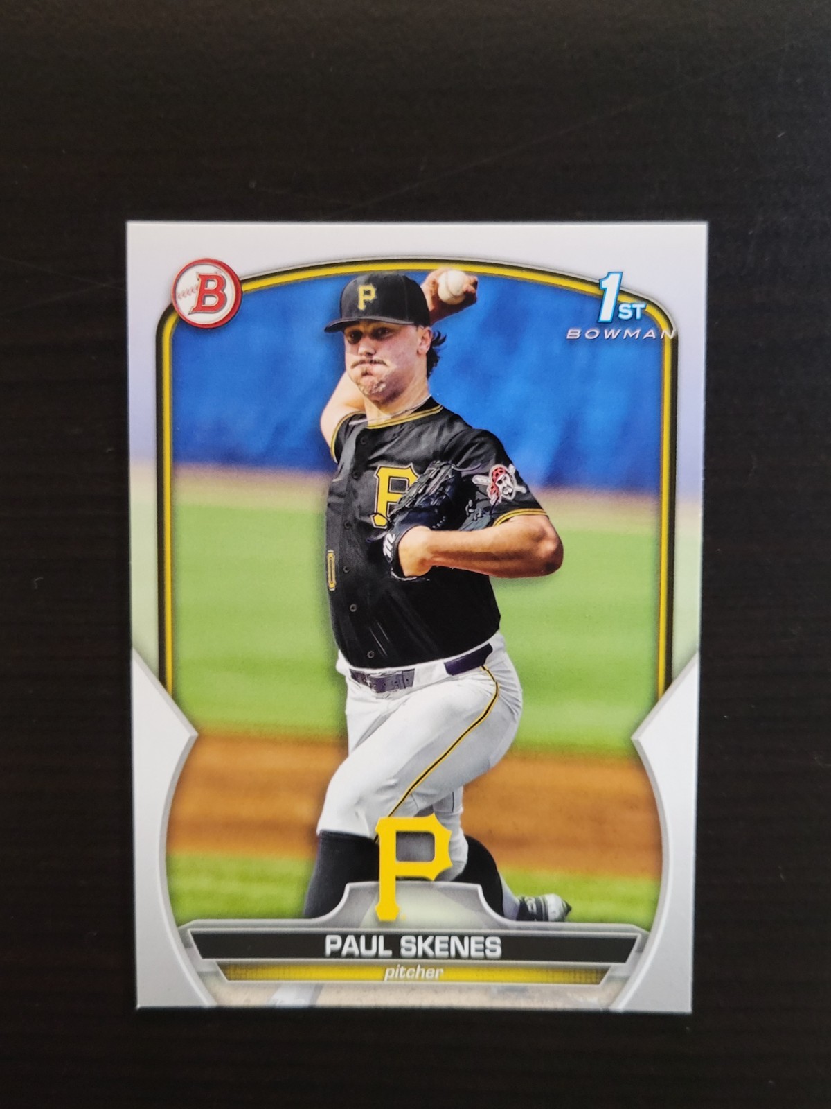 2023 Bowman Paper Draft Paul Skenes 1st Bowman RC #BD-14 Pittsburgh Pirates