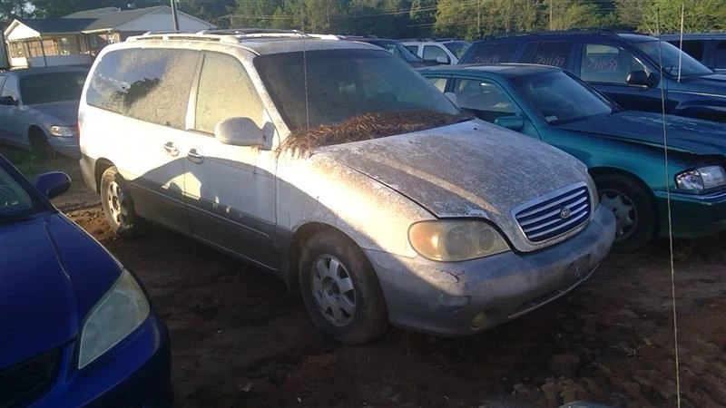 Puerta lateral trasera izquierda del conductor con revestimiento lateral para 02-05 Kia Sedona OEM Foto 3 de 4