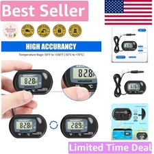 Versatile Fish Tank Thermometer with Large LCD - Measure 70 C Max, 2.3" Size