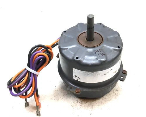 Emerson K48HXFAS-3869 Condenser Motor 31L1901 208/230V 1/6HP 1075RPM used #MP134