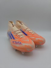 Adidas F50 Sparkfusion Elite SG Women's Sz 10 Orange Futbol Soccer Cleats JH7653
