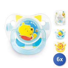 6X Winnie The Pooh Disney Pacifiers