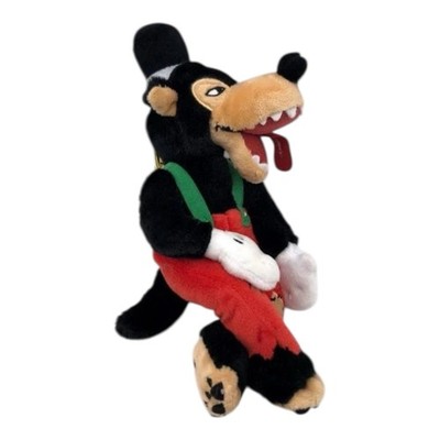 Tokyo Disney Store Japan The Three Pigs  Ad Wolf Plush Doll Keychain Mascot