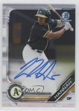 2019 Bowman Chrome Prospects Auto Jameson Hannah #CPA-JHA Auto 04kk