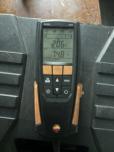 Testo 310 Digital combustion analyzer Probe Kit w/  Case, MPN 0563 3100 01
