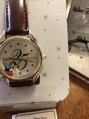 Vintage Walt Disney World Watch 25th Anniversary Sorcerer Mickey