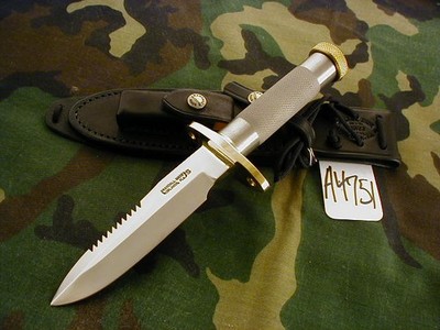RANDALL KNIFE KNIVES #18-5 1/2'', SS,ST,BDHw/SH,KNURLED,CI,BS : #A4751