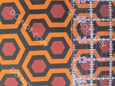 Custom 100% Cotton Woven Fabric Horror Movie The Shining Carpet 1/4 Yd 9x56