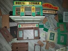 lot 3,500 kilos PLAYMOBIL headquarters fort western drug store saloon vintage