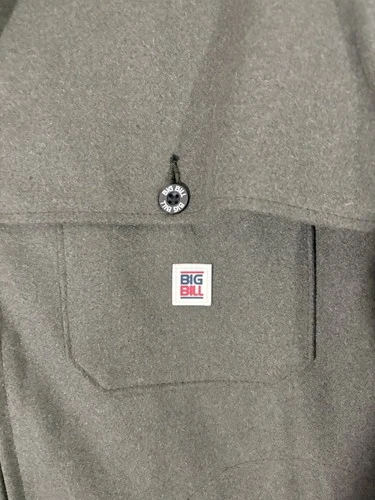 Big Bill Wool Outdoor Jacket Green Regular LARGE 78496 image 2