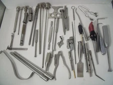 Lot of over 40 Richards Zimmer Howmedica & Misc Orthopedic Surgical Instruments!
