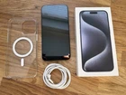 Apple iPhone 15 Pro Max - 256GB - Blue Titanium Unlocked - Battery Health 88%