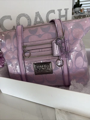 Coach Poppy Sequin Shoulder Bag Bags & Handbags for Women for sale