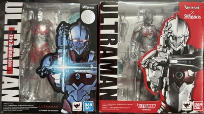 Tamashii Nations Bandai Ultra-Act/S.H. Figuarts Ultraman Action Figure Lot of 2