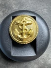 1850-65 Civil MF. G Co. Civil War Navy Button Marked Rare #50