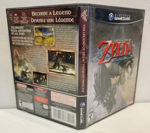 The Legend of Zelda: Twilight Princess (Nintendo GameCube, 2006) (with manual)