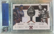 1/1 MESSIER SHORE 2004 In The Game Ultimate Memorabilia Retroactive Trophies 1/1