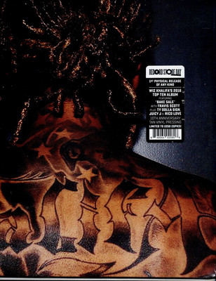 WIZ KHALIFA - KHALIFA (LP) SLD*TAN VINYL*13 TRACKS* DING/BENT CORNER