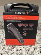 Remington Hair Clipper with 9 Tapered Fade Combs