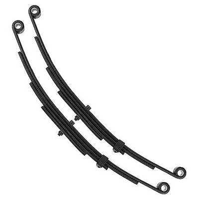 Trailer Leaf Spring 4 Leaf Double Eye 2500 lbs Cap for 5000 lbs Axle Set 2