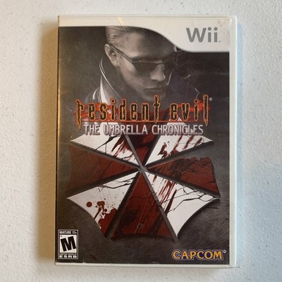 Resident Evil: The Umbrella Chronicles (Nintendo Wii, 2007) CIB Complete Tested