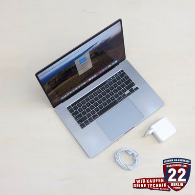 16 Zoll Apple MacBook Pro Core i9 2,3GHz 64GB Radeon 5500M 4GB 1TB SSD Tahoe