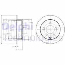 Disque de frein Kia SOUL