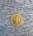 1855 US Gold $1 Dollar Type 2 Indian Princess Small Head Pre-33 Coin