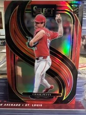 2025 Panini Select #184 CHASE PETTY RC Premier Level Red Prizm /149 COLOR MATCH