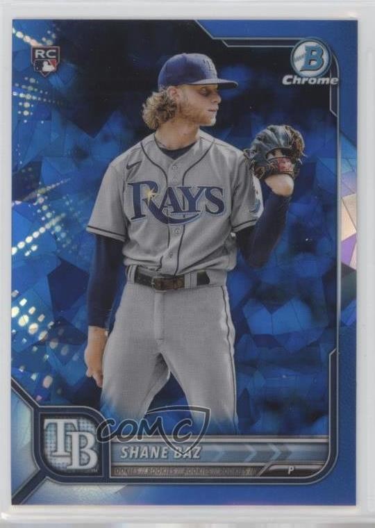 2022 Bowman Chrome Sapphire Edition Shane Baz #66 Rookie RC 0y9e