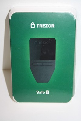TREZOR Safe 3 - Cosmic Black Bitcoin Wallet