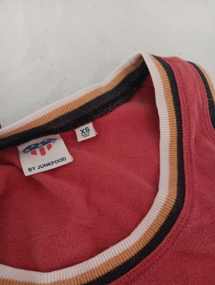 Nintendo Donkey Kong Junkfood Retro Tank Top Sleeveless Shirt Womens Xs - Image 4 of 4