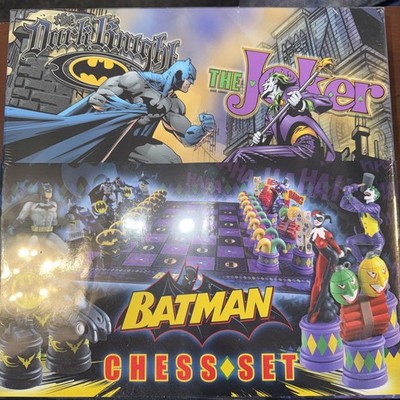 The Batman Schachspiel - Dark Knight vs. The Joker - Noble Collection Neu Sealed