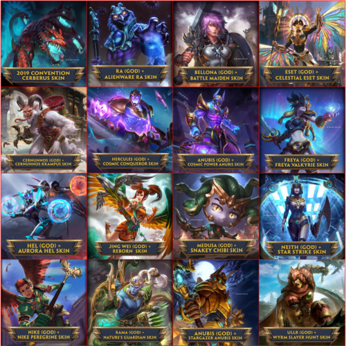 SMITE - Promotional Gods & Skins (ALL Platforms) - Picture 1 of 17