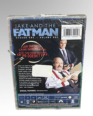 Jake and the Fatman: Season 1, Vol. 1 Brand New Sealed 97361329048