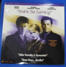 Sealed New She's So Lovely Laserdisc NOT DVD -Sean Penn/Robin Penn/J. Travolta