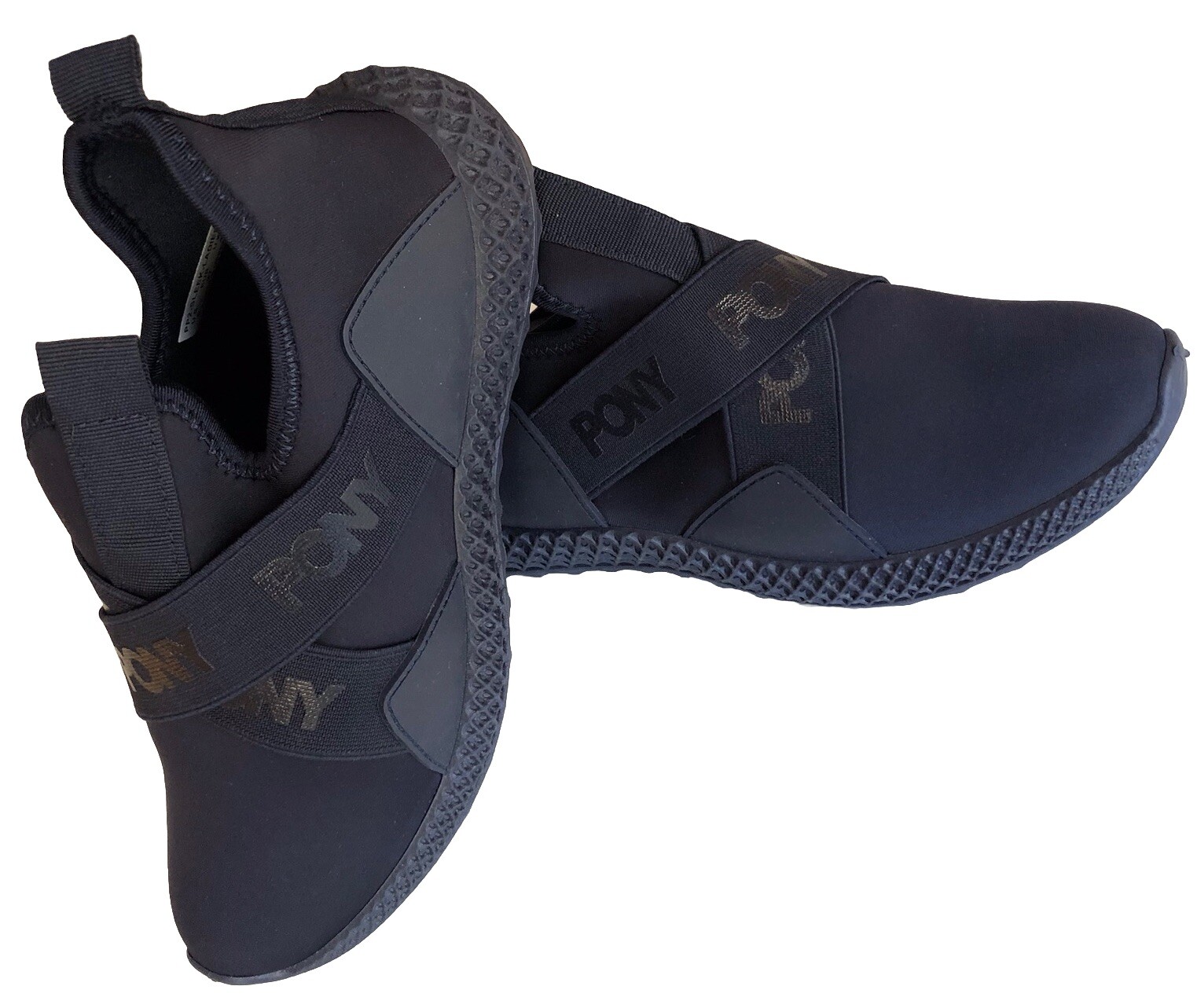 PONY Nuove senza scatola Sneakers da donna taglia 6 US blu scuro PP2 eleganti