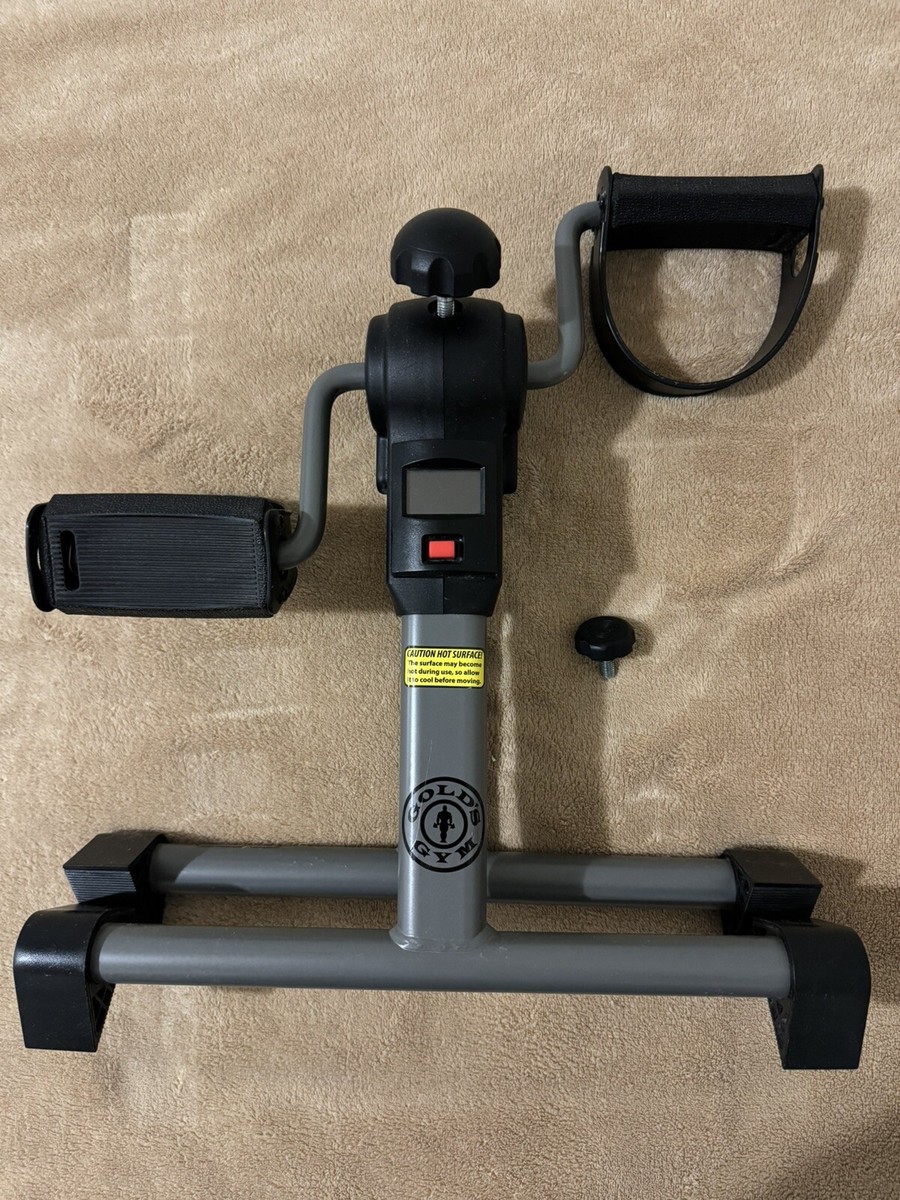 Lower Body Cycle Gold's Gym Folding Exercise Bike Stamina