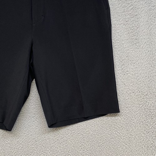 Fairway & Greene Shorts Mens 34 Black Stretch Golf Pockets 10 Inch Performance - Picture 3 of 11