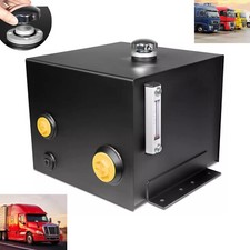 7-gallon Hydraulic Fluid Reservoir Tank 14 Gauge Steel Oil Tank Fit For Tractors