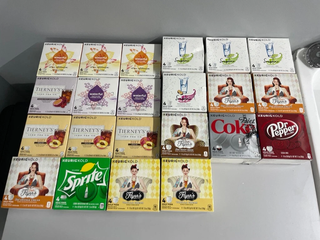 Sealed Keurig Sealed Pod Box - 88 PODS!! - Coke/Sprite/Dr. Pepper/etc. | eBay