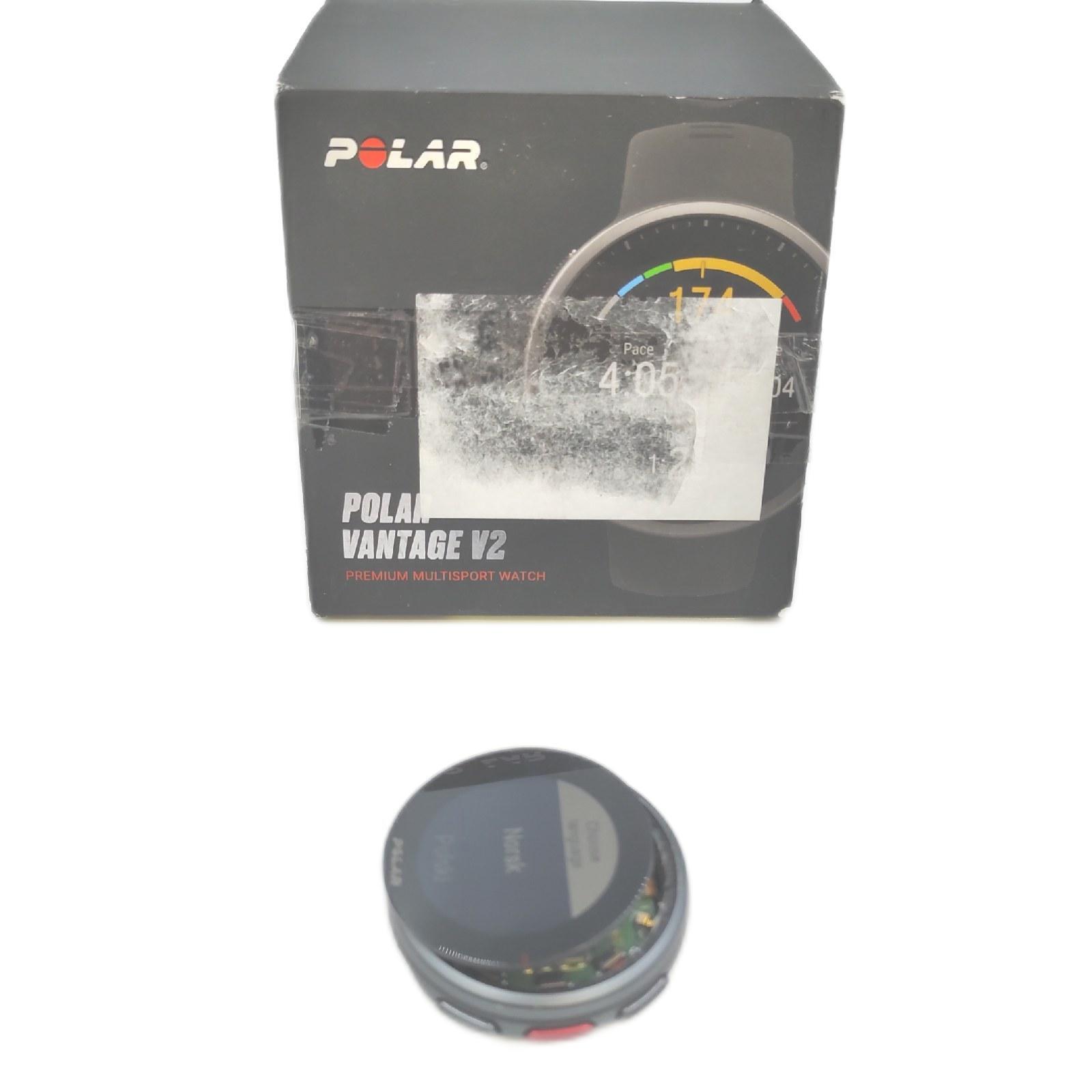 Polar Vantage V2 Premium Multisport Smartwatch mit GPS und integrierter Herzfreq