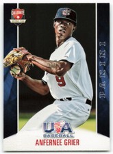 2015 Anfernee Grier Panini USA Baseball Rookie