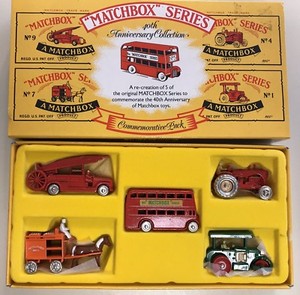 Vintage Matchbox 40th Anniversary 