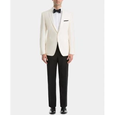 Mens off shop white dinner jacket