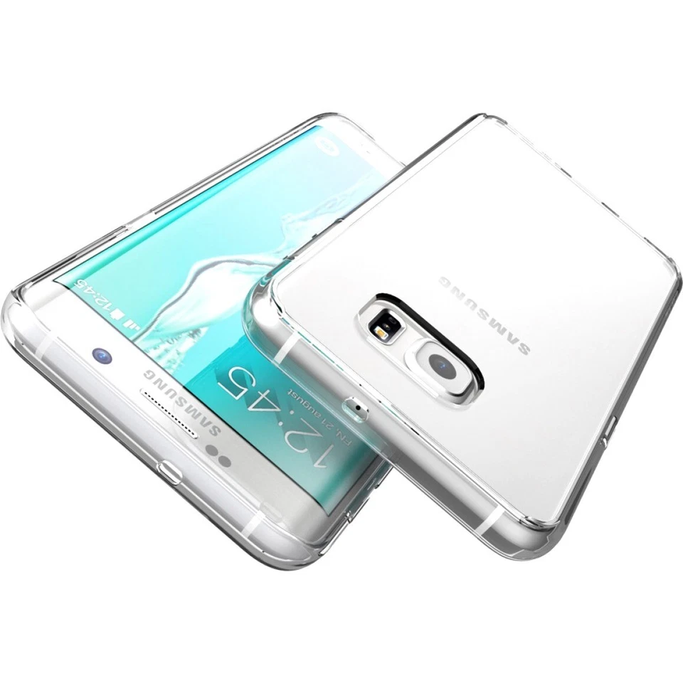 Galaxy S6 Edge Plus Halo Slim Anti-Slip Scratch Resistant Hybrid Clear Case - Image 3 of 4
