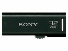SONY USB memory USB2.0 32GB black USM32GR B domestic regular JAPAN