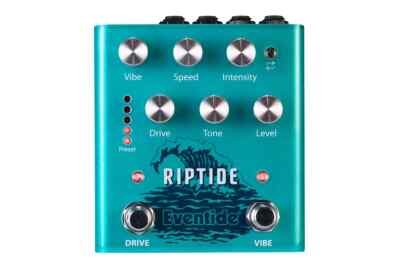 Eventide Riptide - Stereo Dual-Voice Drive and Uni-Vibe Pedal