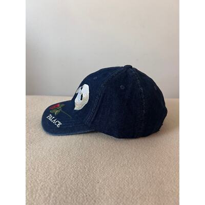 Palace Phantom Of The Opera 6 Panel Hat - Blue Stonewash Denim