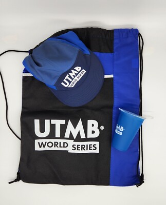 UTMB Hat, Cup, and Bag NEW with tags World Series 